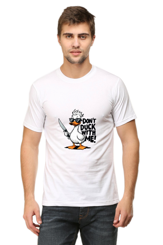 round neck duck T-shirt