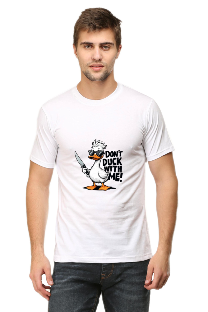 round neck duck T-shirt